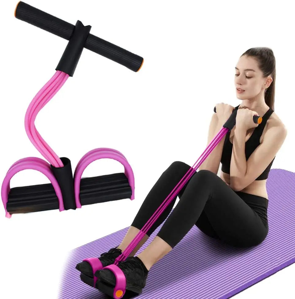 Premium Full Body Pull Reducer Training Bands with Sweat Belt