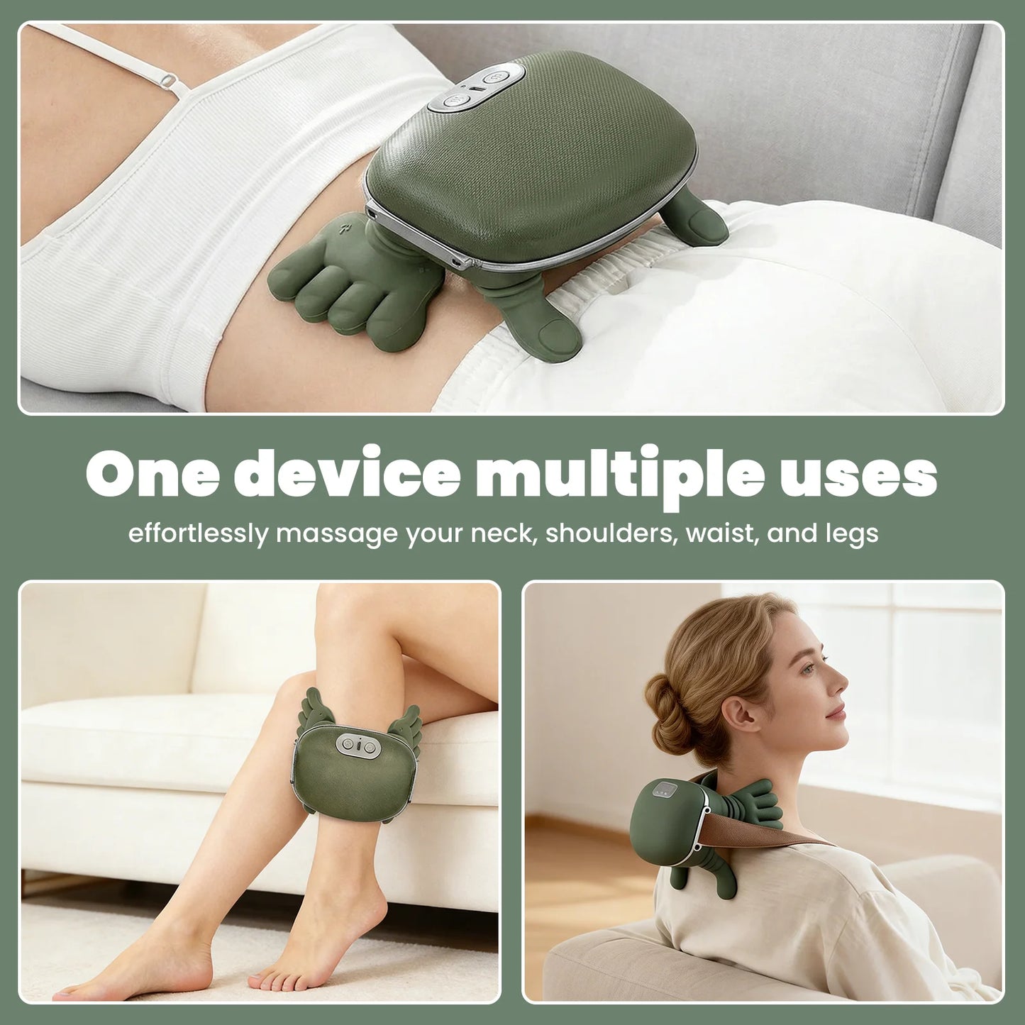 Smart Portable Neck & Shoulder Pain Relief Massager