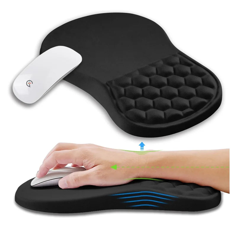 Memory Foam Mouse Pad with Wrist Support