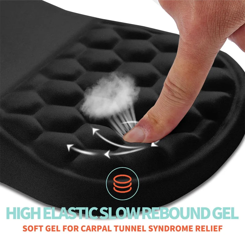Memory Foam Mouse Pad with Wrist Support