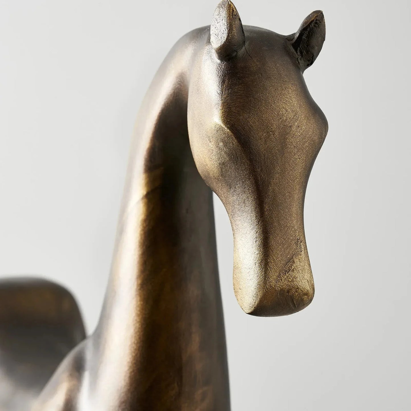 Elegant Handcrafted Horse Statue for Modern Interiors