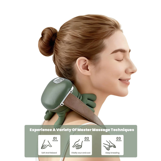 Smart Portable Neck & Shoulder Pain Relief Massager