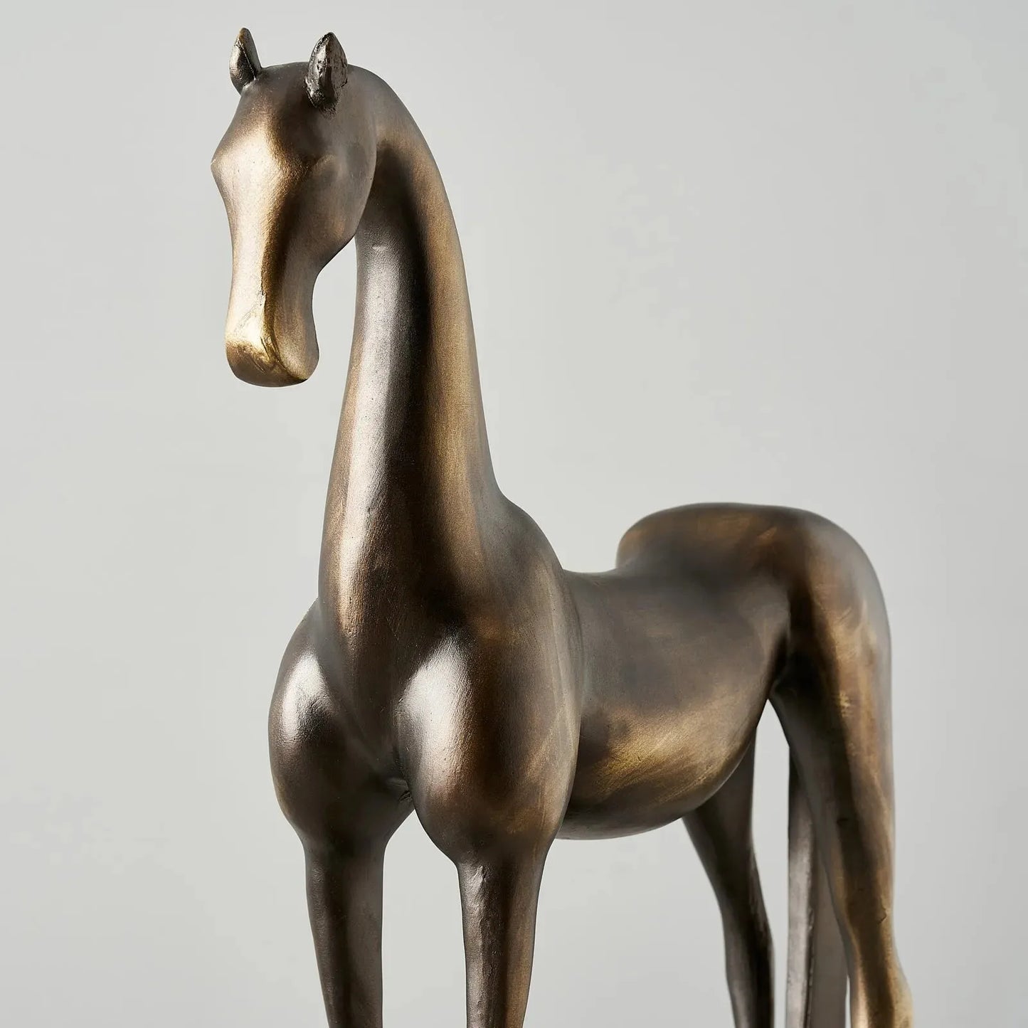 Elegant Handcrafted Horse Statue for Modern Interiors