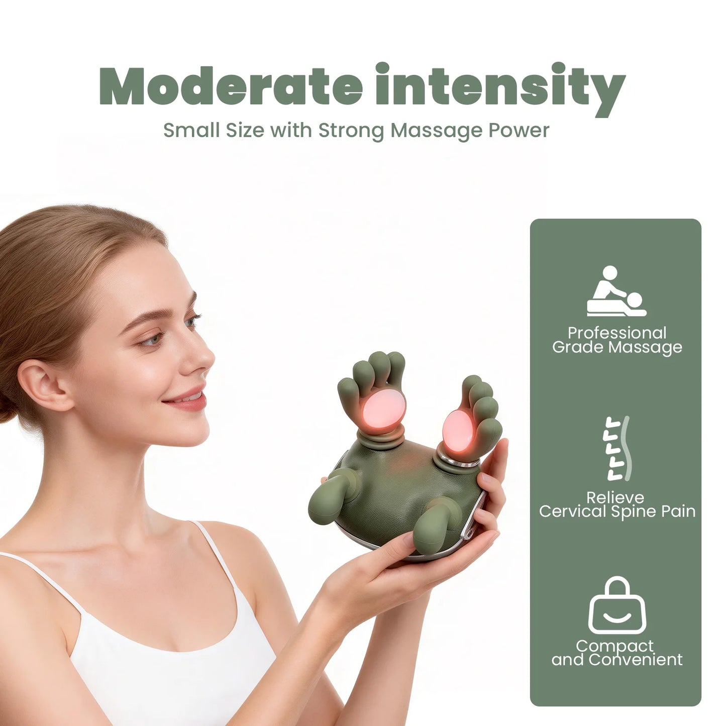 Smart Portable Neck & Shoulder Pain Relief Massager