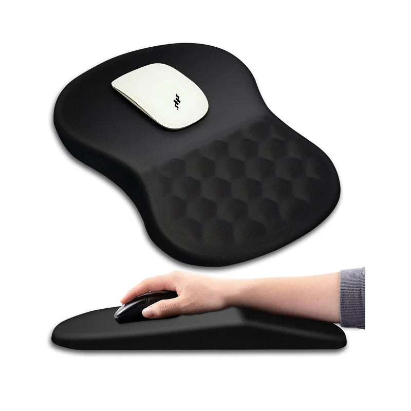 Memory Foam Mouse Pad with Wrist Support